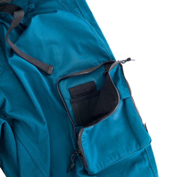 NWT NIKE ACG Woven Cargo Pants Midnight Turquoise CD7646-347 GORP Techwear XL - Picture 9 of 10